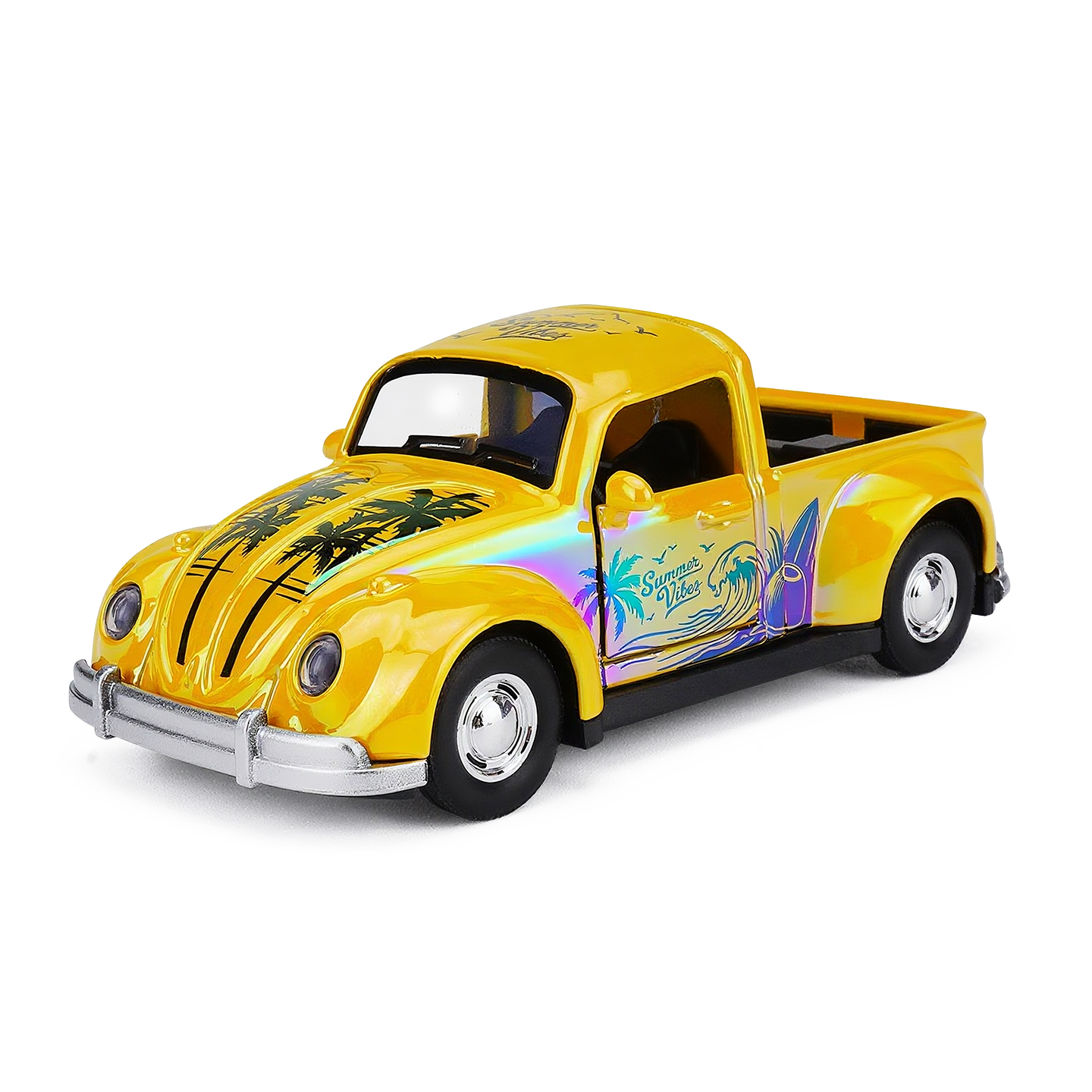 YC6611H Classic Car Multi-color Yellow, Car Model, Zinc Allo