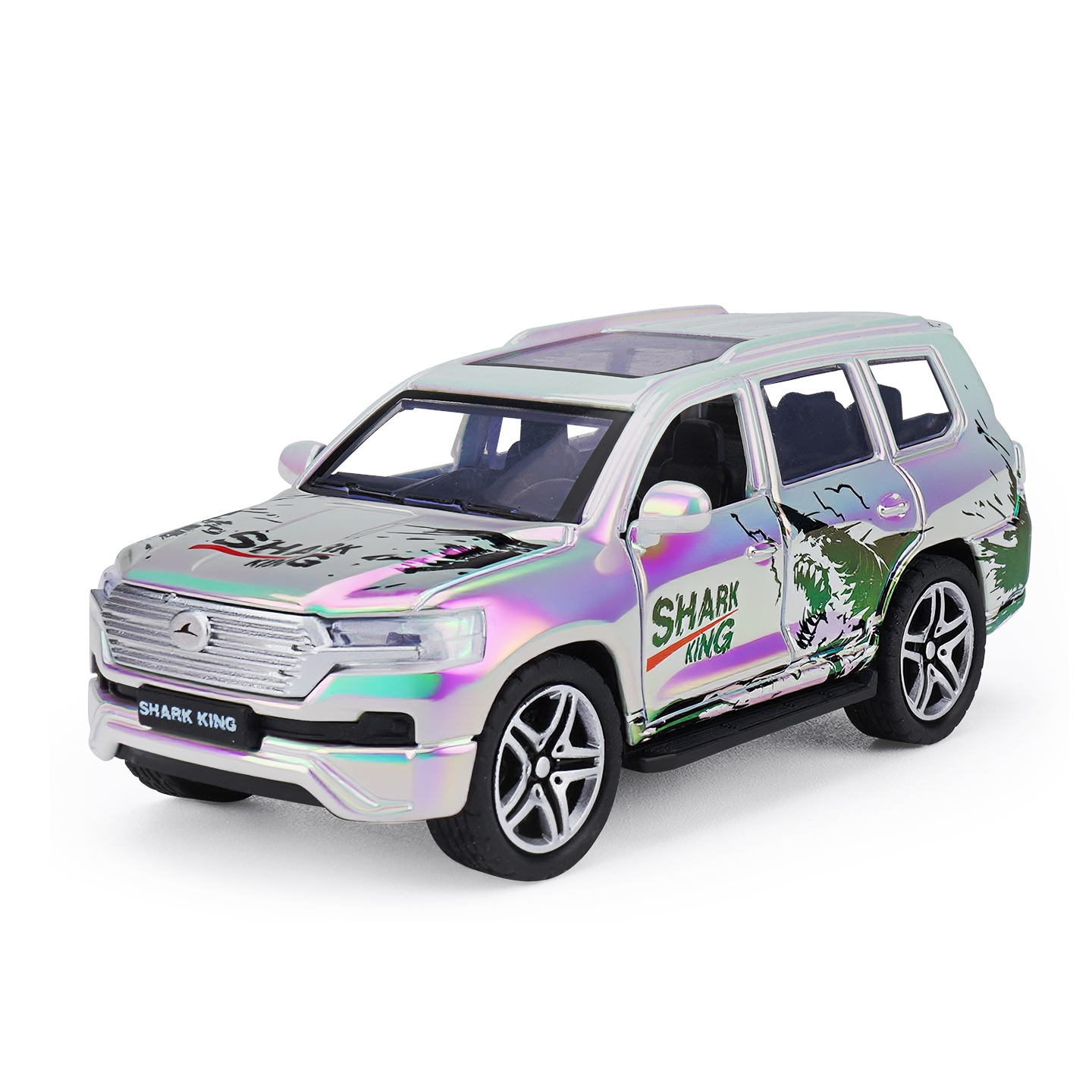 YC6614H Cool Road Ze Colorful Black, Car Model, Zinc Alloy Toy Car for Kids, Pull Back Vehicles Toy Car for Toddlers Kids Boys Girls Gift