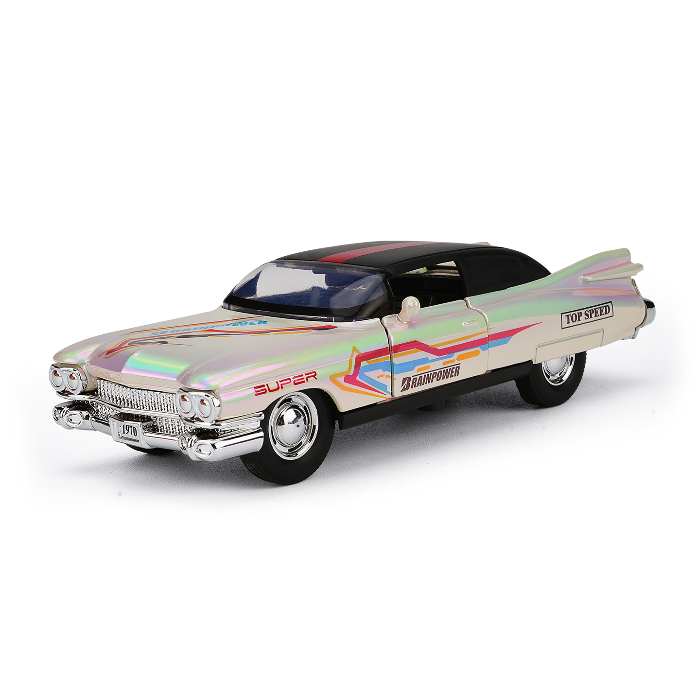 YC6617H Chevrolet Classic Car, Car Model, Zinc Alloy Toy Car for Kids, Pull Back Vehicles Toy Car for Toddlers Kids Boys Girls Gift