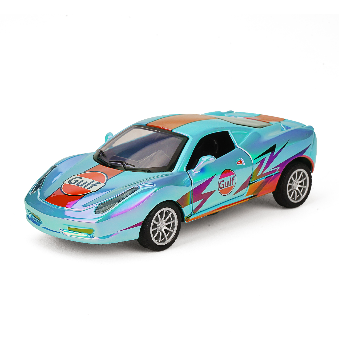 YC6619H Ferrari Colorful, Car Model, Zinc Alloy Toy Car for Kids, Pull Back Vehicles Toy Car for Toddlers Kids Boys Girls Gift