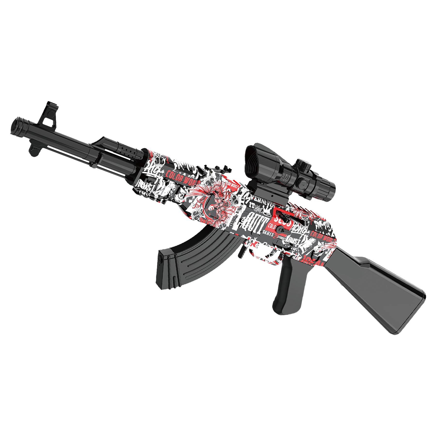 AK47 electric gel ball blaster toy gun,  666-1 Automatic Gel